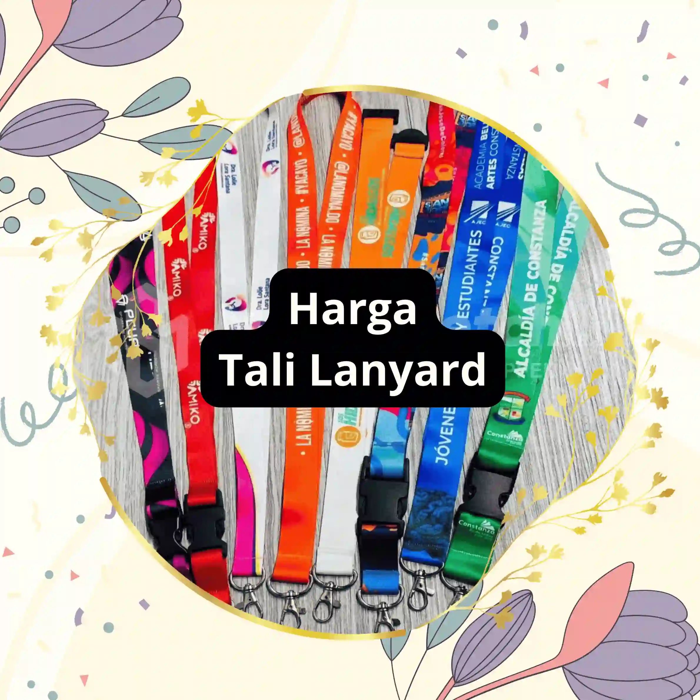 Harga Tali Lanyard Terbaru 2025